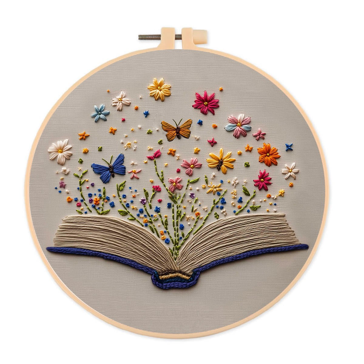 Embroidery Kit - Book of Blossoms