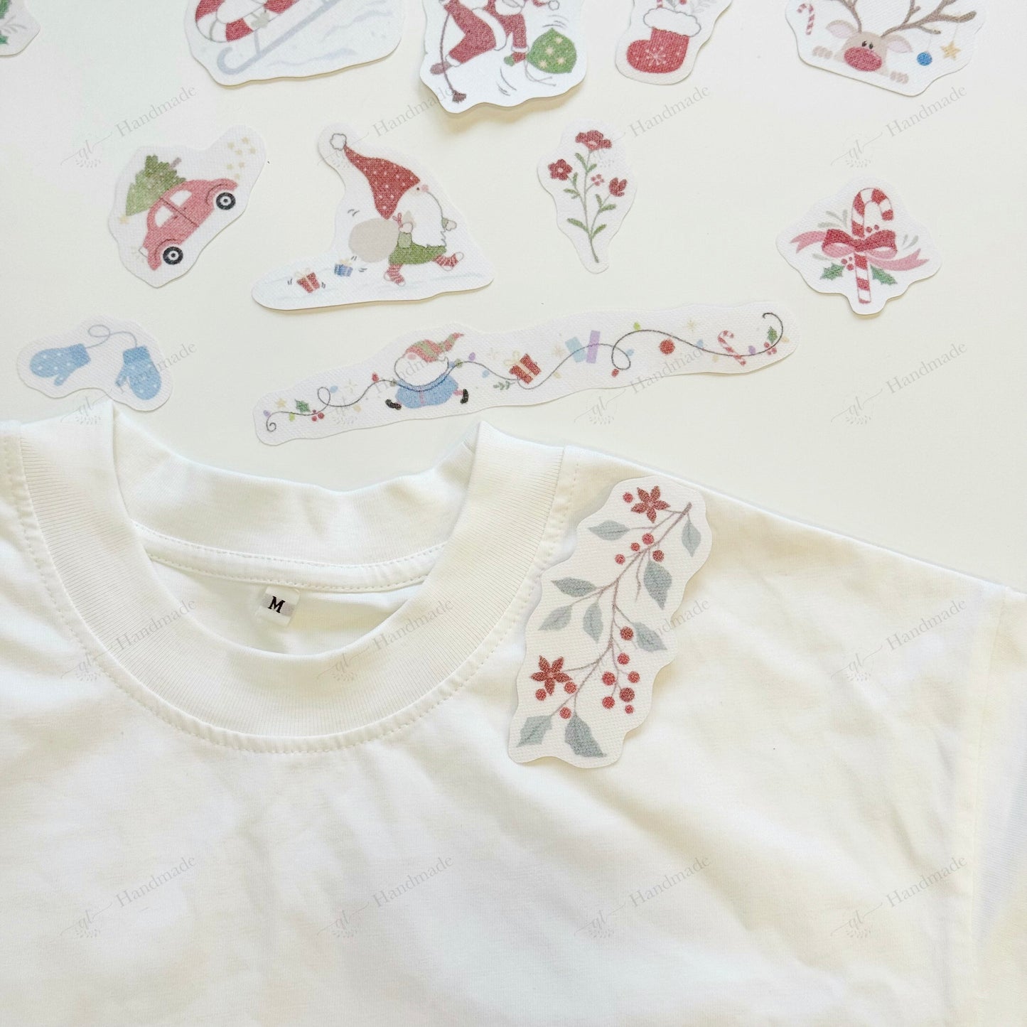 Water Soluble Embroidery Templates - Xmas Collection