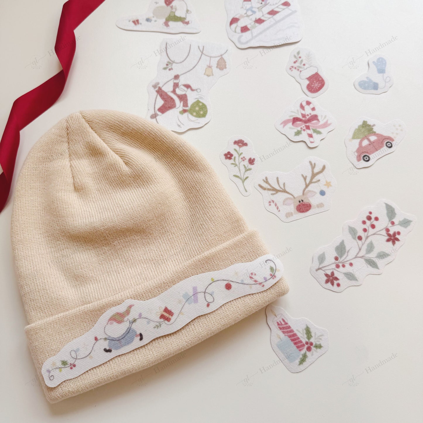 Water Soluble Embroidery Templates - Xmas Collection
