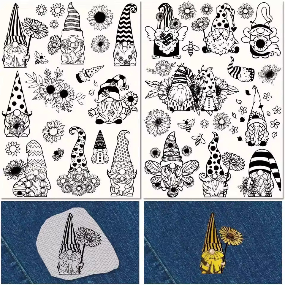 Water Soluble Embroidery Templates (Every 3rd FREE)
