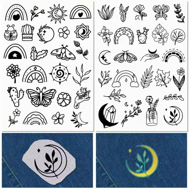 Extra Set of Water Soluble Embroidery Patterns (FREE Shipping)