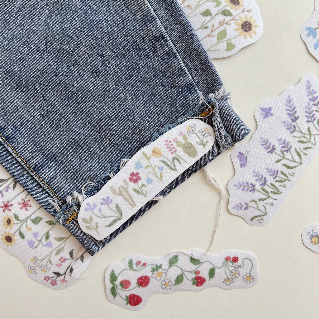 Water Soluble Embroidery Templates - Floral Collection