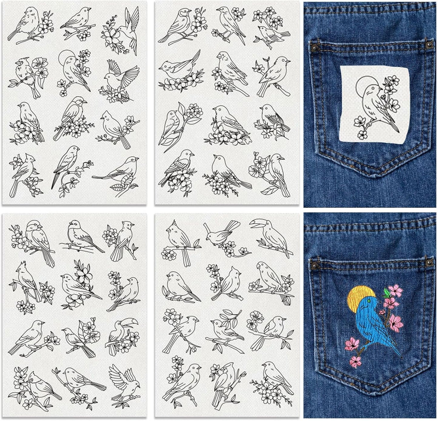 Water Soluble Embroidery Patterns (New)