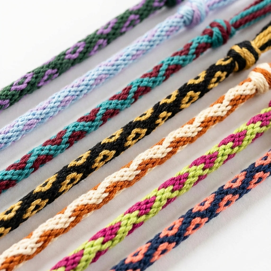 Hand-Braided Friendship Bracelet Kit