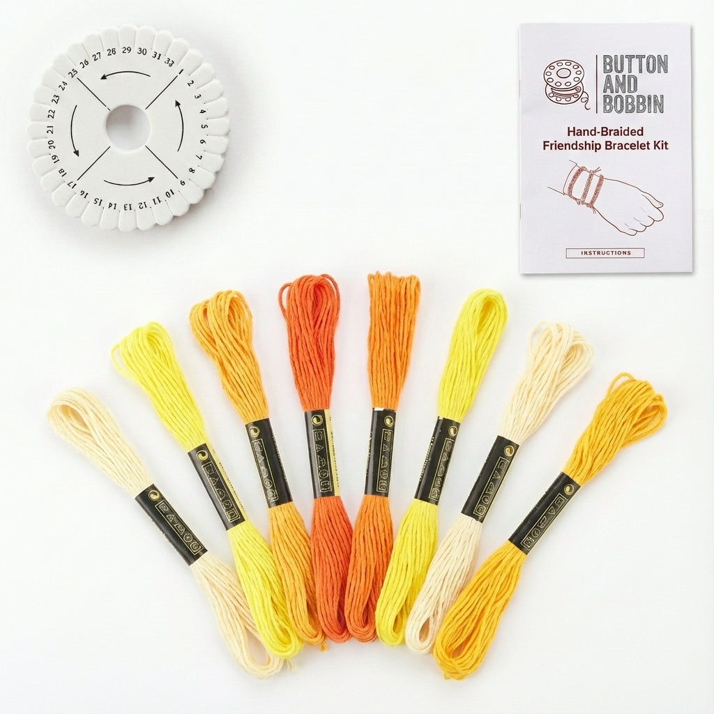 Hand-Braided Friendship Bracelet Kit