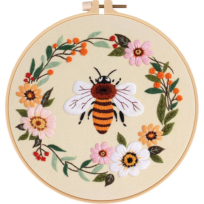 Embroidery Kit - Busy Bee Collection