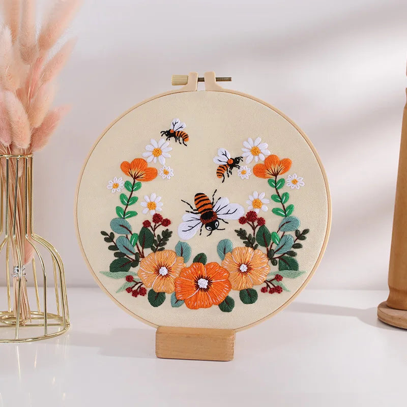 Embroidery Kit - Busy Bee Collection