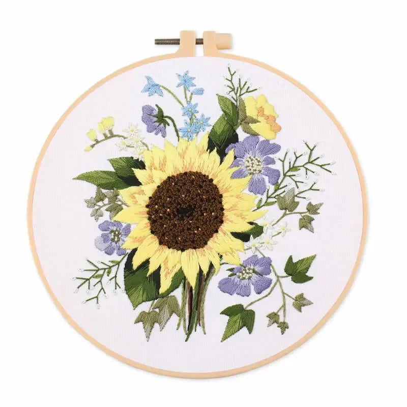 Embroidery Kit - Bright Botanicals Collection