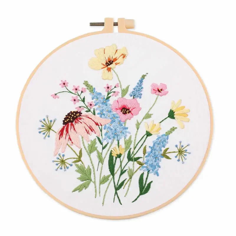Embroidery Kit - Bright Botanicals Collection