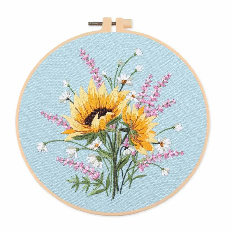 Embroidery Kit - Bright Botanicals Collection