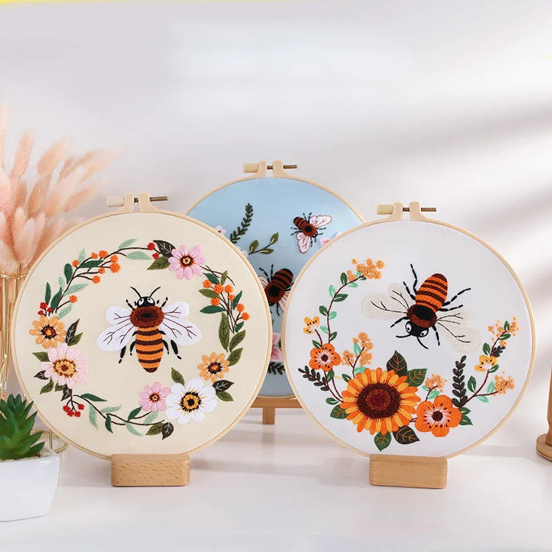 Embroidery Kit - Busy Bee Collection