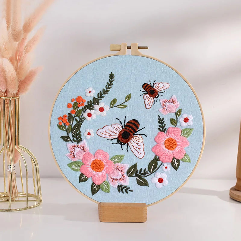 Embroidery Kit - Busy Bee Collection
