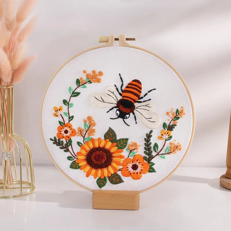 Embroidery Kit - Busy Bee Collection