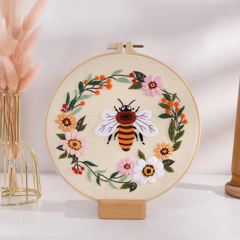 Embroidery Kit - Busy Bee Collection