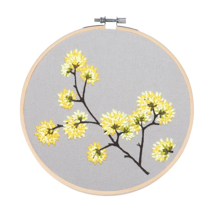 Embroidery Kit - Minimalist Botanical Collection