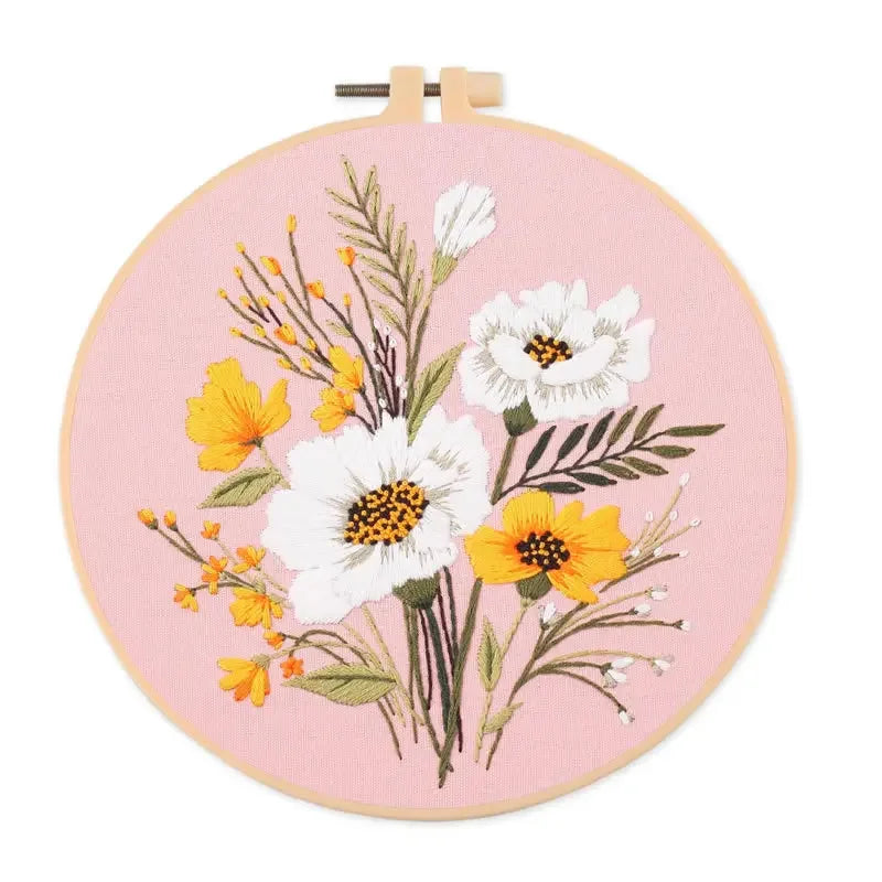 Embroidery Kit - Bright Botanicals Collection