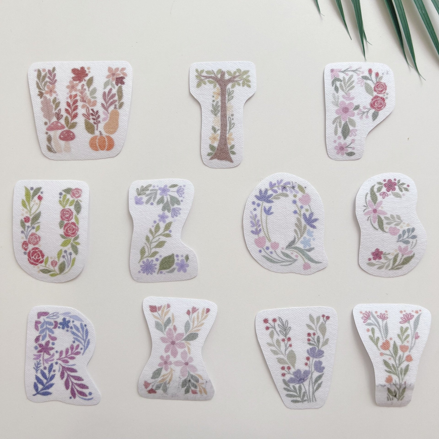 Water Soluble Embroidery Templates - Alphabet Collection