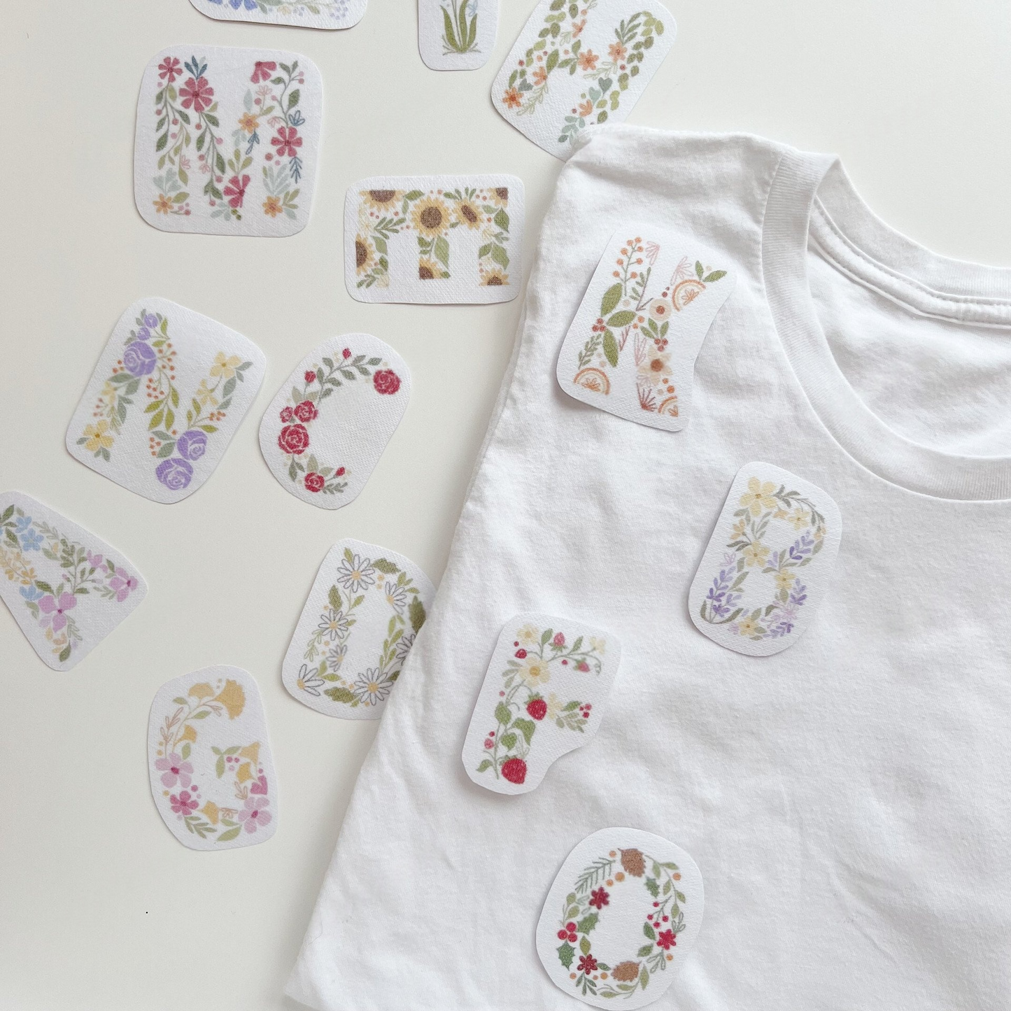 Water Soluble Embroidery Templates - Alphabet Collection