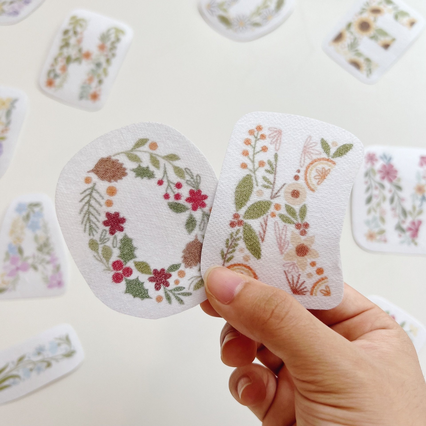 Water Soluble Embroidery Templates - Alphabet Collection