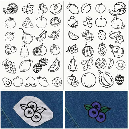 Water Soluble Embroidery Templates (Every 3rd FREE)