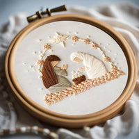Embroidery Kit - Silent Night Nativity