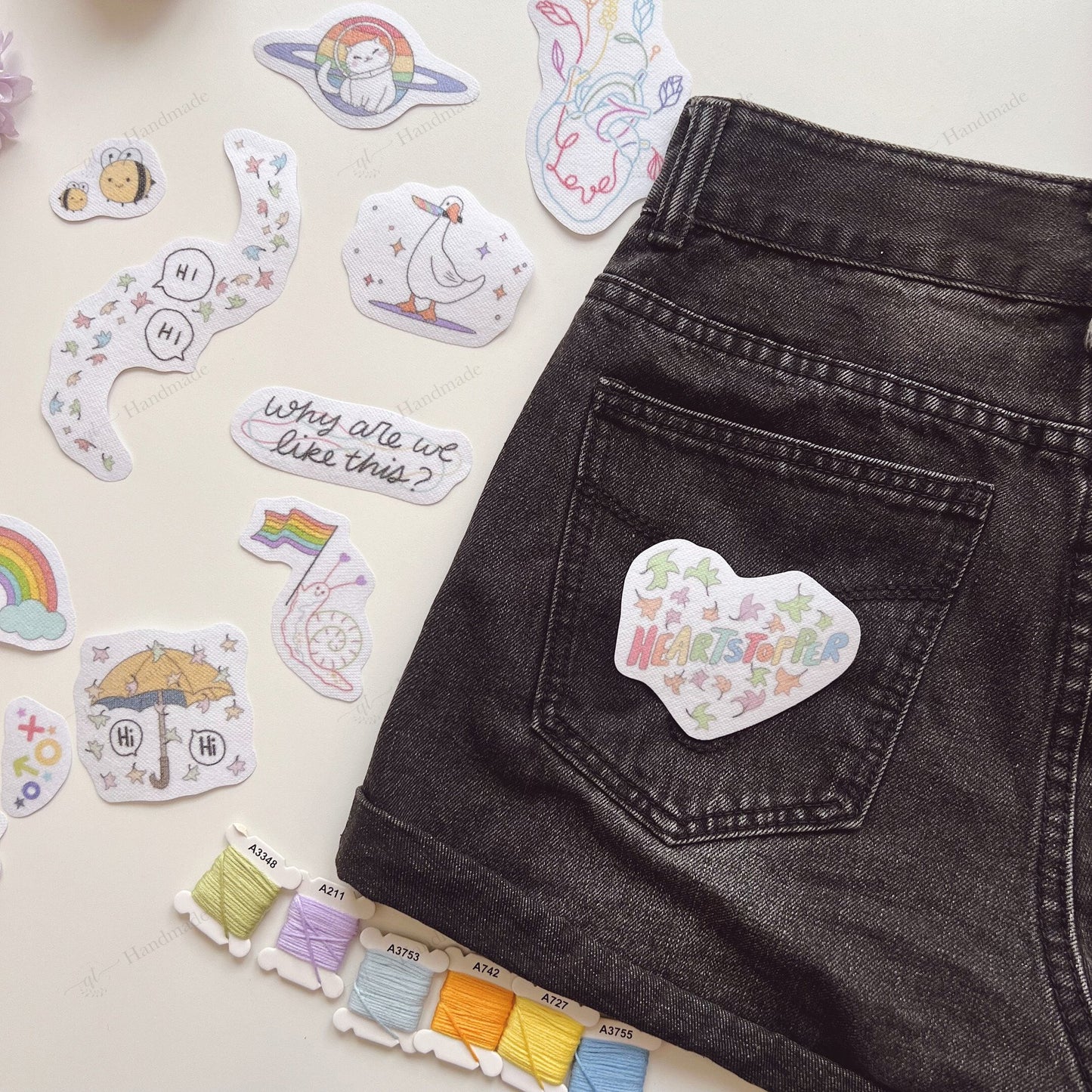 Water Soluble Embroidery Templates - Pride Collection