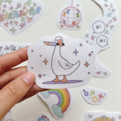 Water Soluble Embroidery Templates - Pride Collection