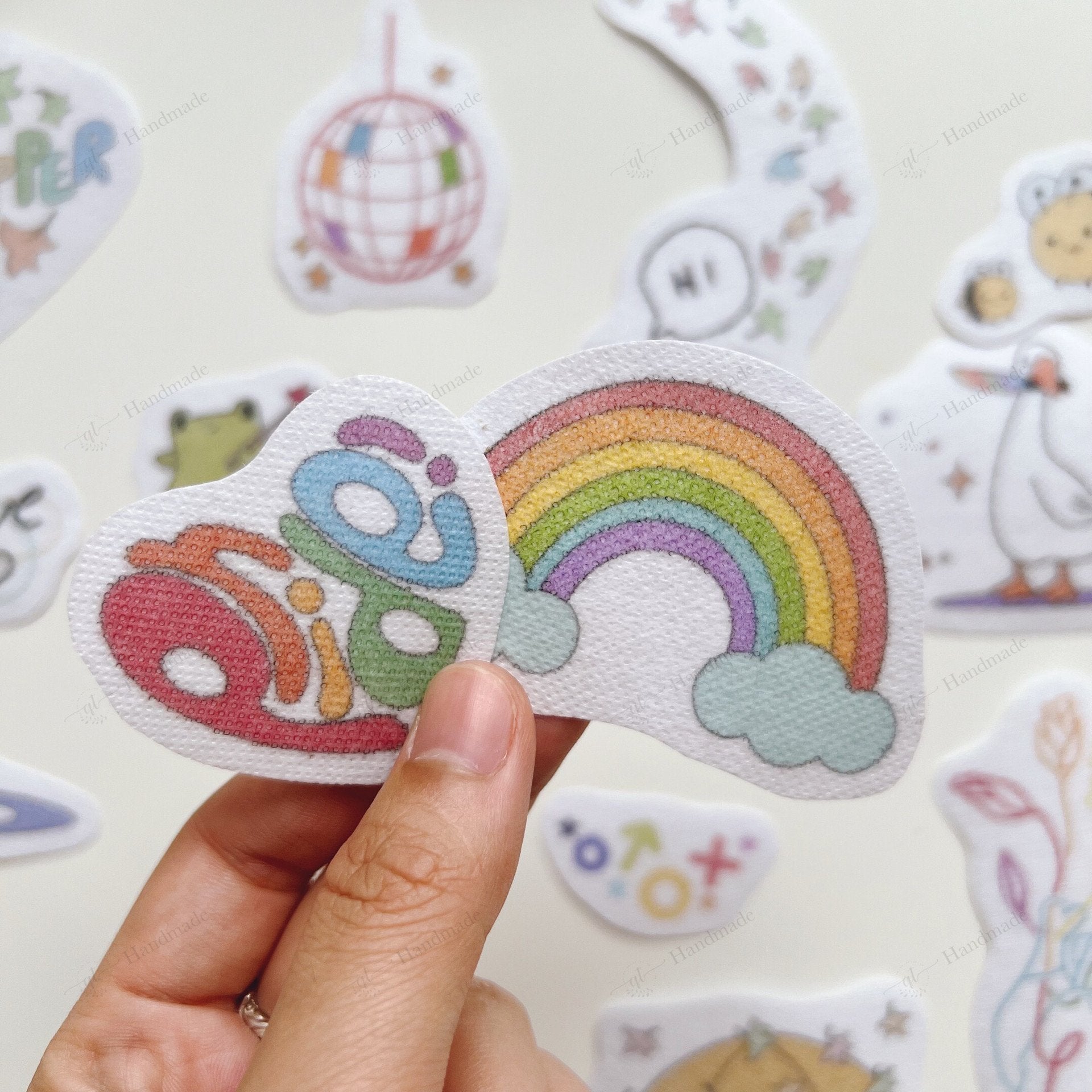 Water Soluble Embroidery Templates - Pride Collection