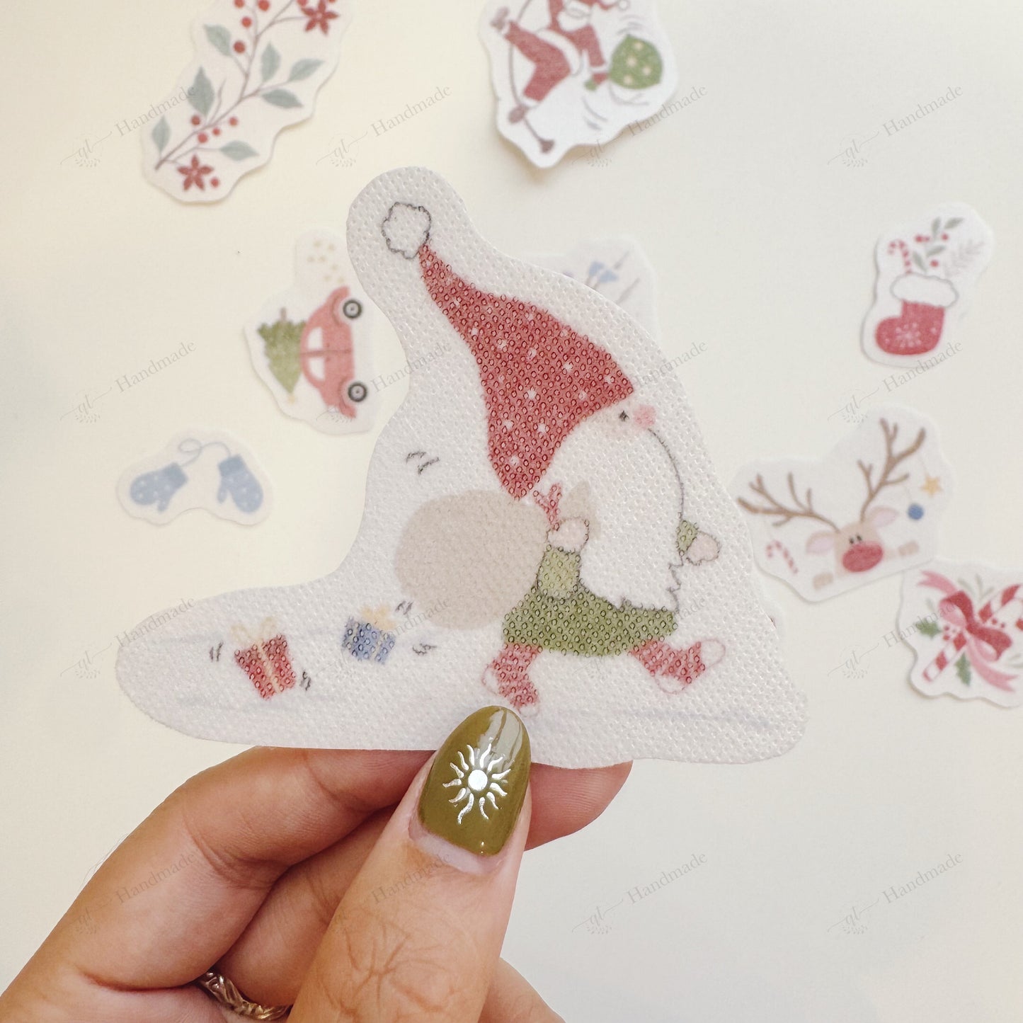 Water Soluble Embroidery Templates - Xmas Collection