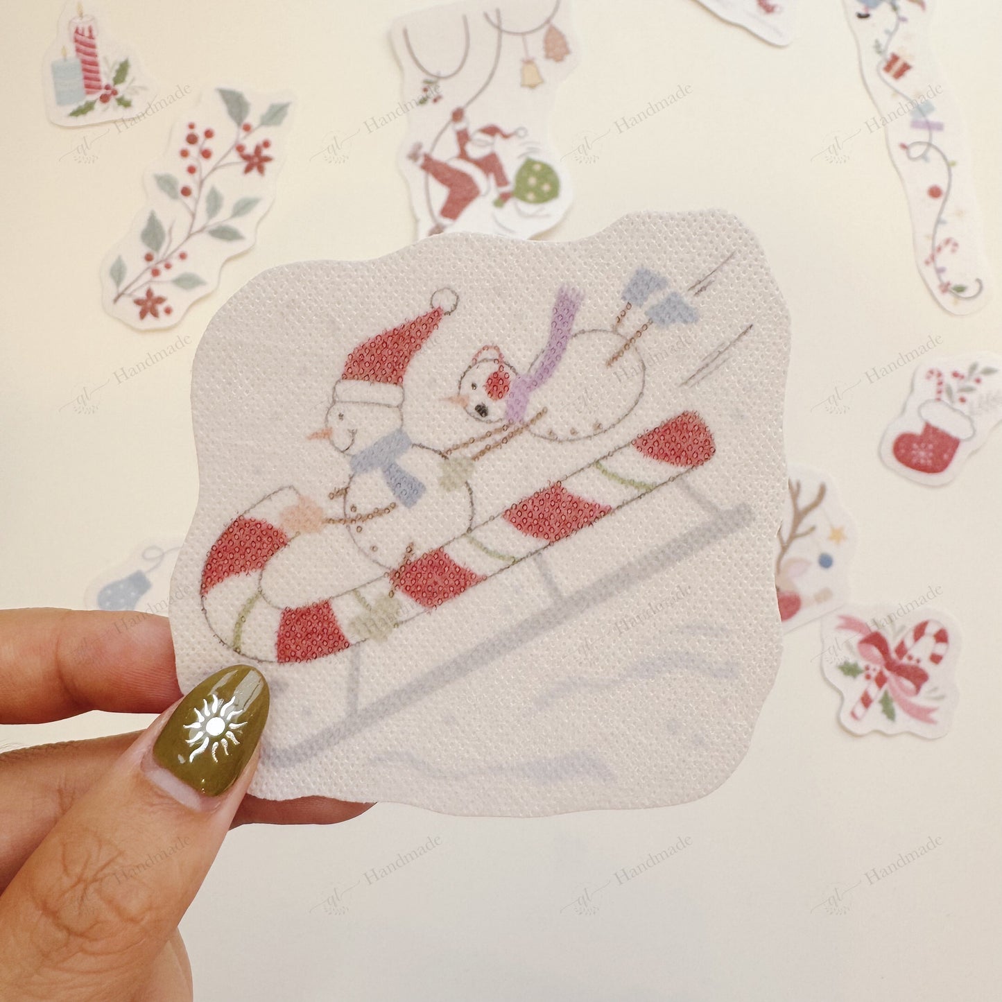 Water Soluble Embroidery Templates - Xmas Collection