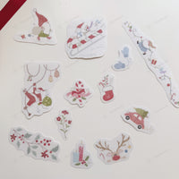 Water Soluble Embroidery Templates - Xmas Collection