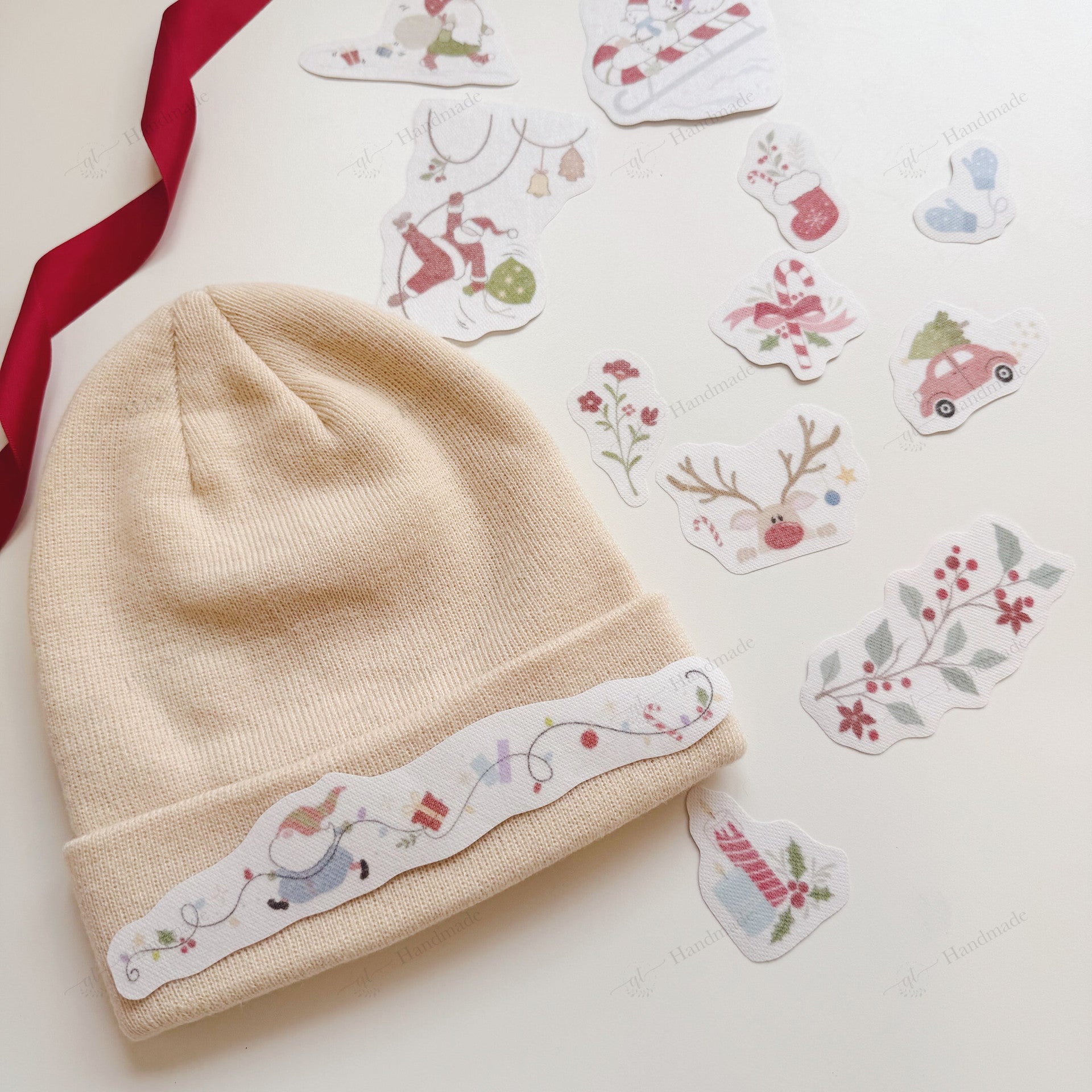 Water Soluble Embroidery Templates - Xmas Collection