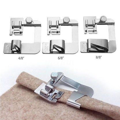 Wide Rolled Hem Presser Foot Set