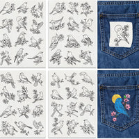 Water Soluble Embroidery Templates (New)