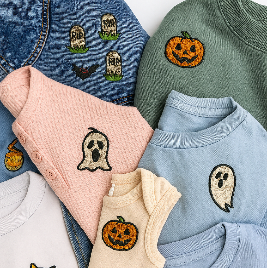 Water Soluble Embroidery Patterns - Halloween