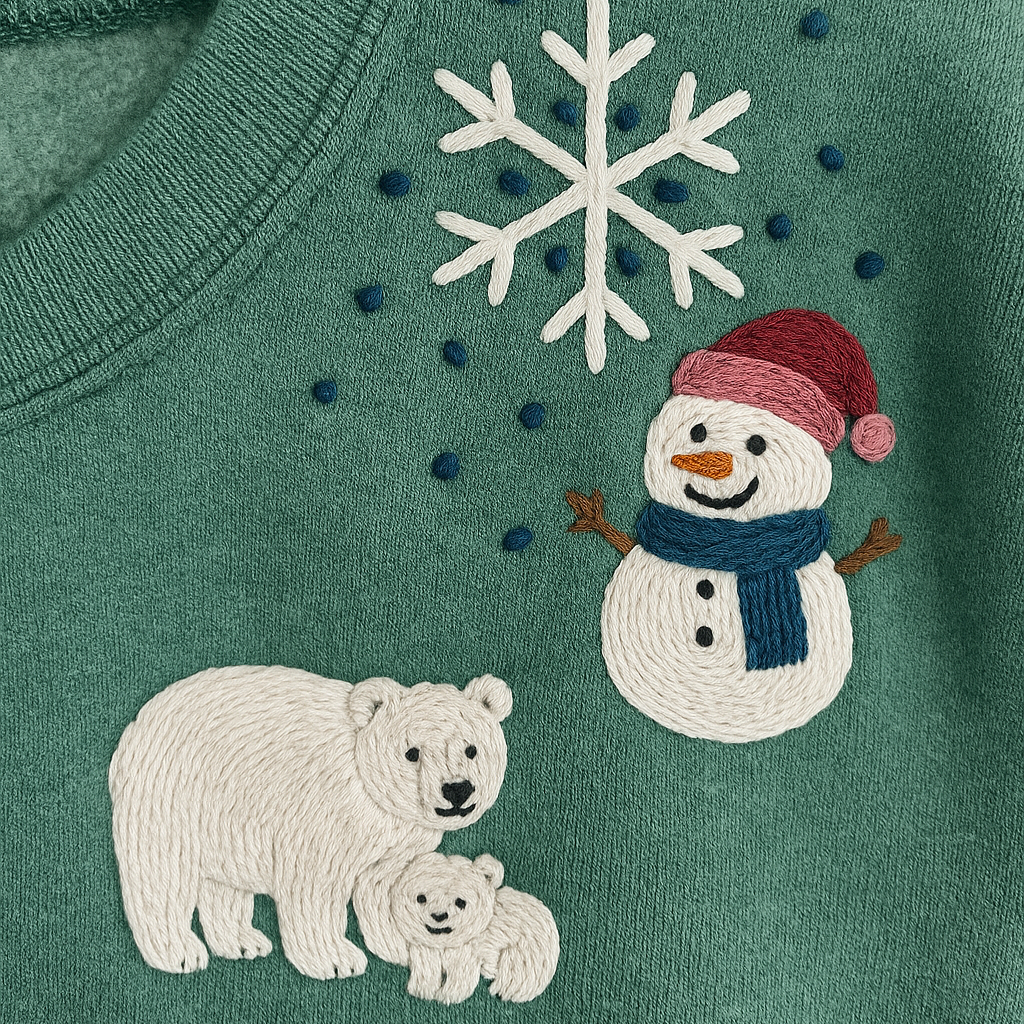 Water Soluble Embroidery Patterns - Christmas