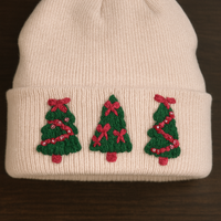 Water Soluble Embroidery Patterns - Christmas