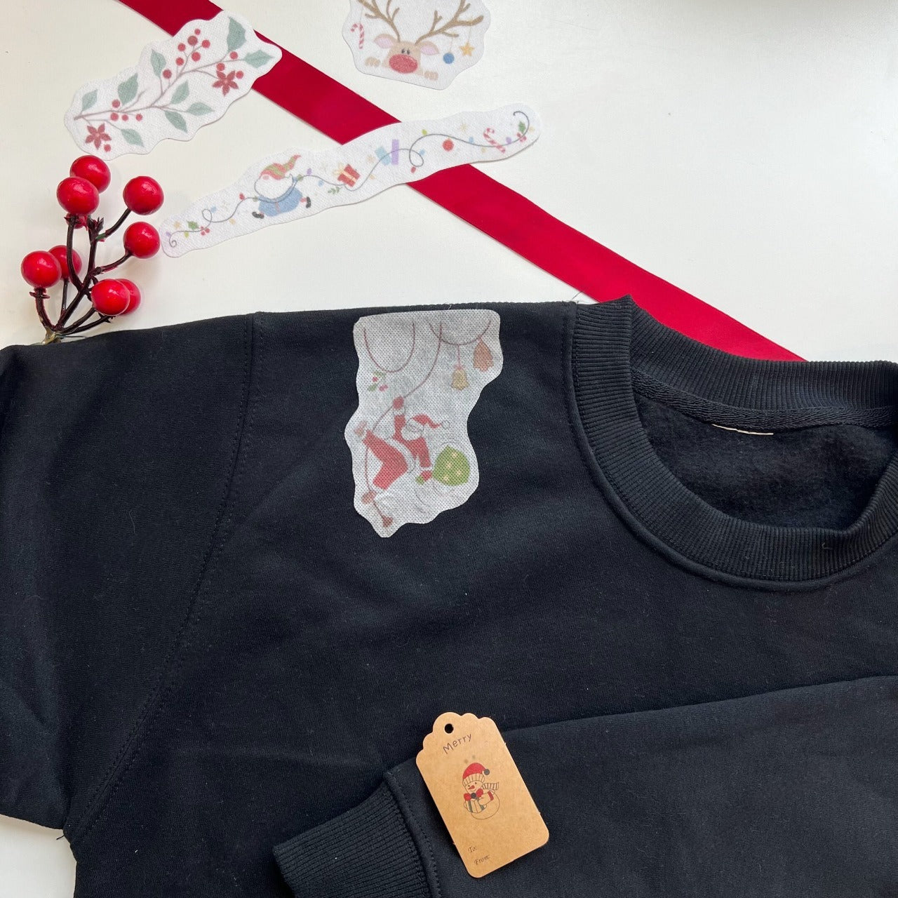 Water Soluble Embroidery Templates - Xmas Collection