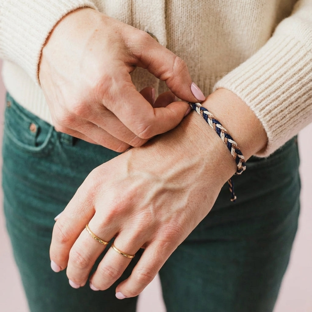 Hand-Braided Friendship Bracelet Kit