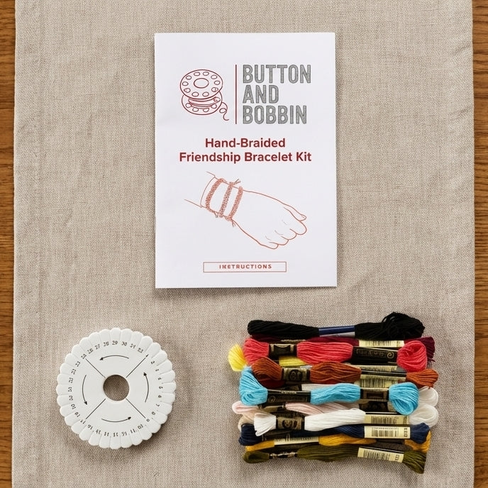 Hand-Braided Friendship Bracelet Kit