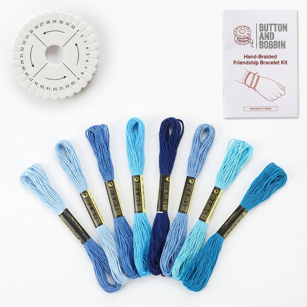 Hand-Braided Friendship Bracelet Kit