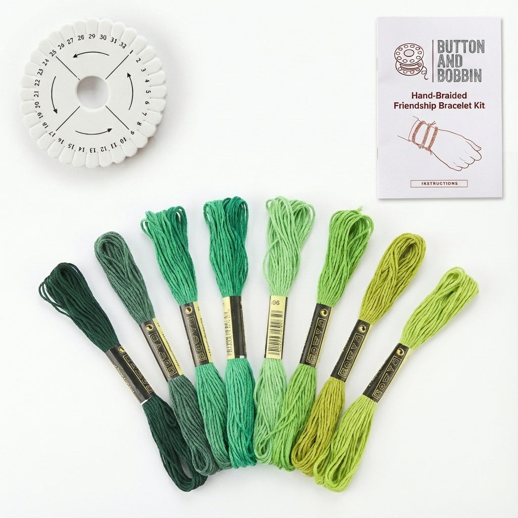 Hand-Braided Friendship Bracelet Kit