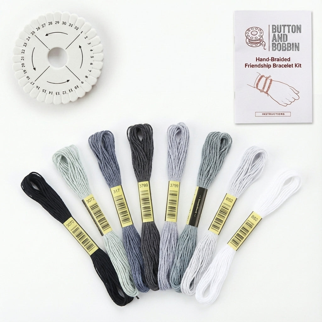 Hand-Braided Friendship Bracelet Kit