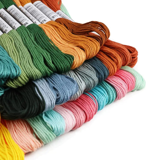 Rainbow Embroidery Floss Set - 100 colors