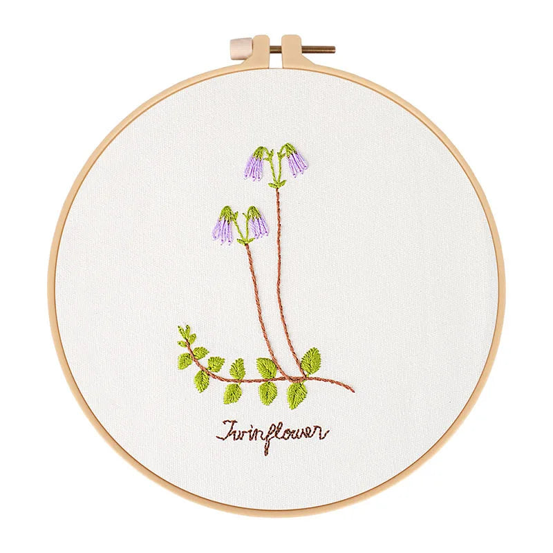 Embroidery Kit - Garden Flowers