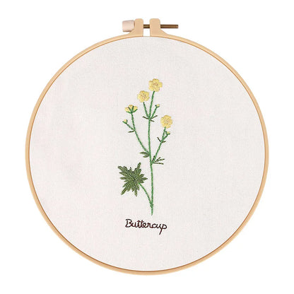 Embroidery Kit - Garden Flowers