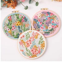Embroidery Kit Garden Whispers Collection