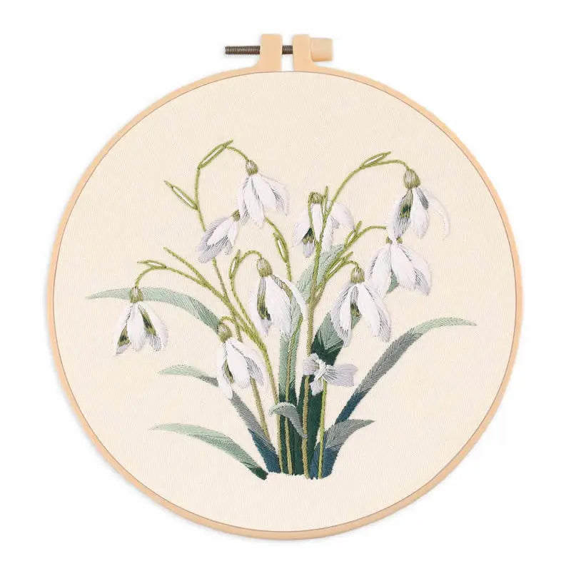 Embroidery Kit - Petals & Poetry