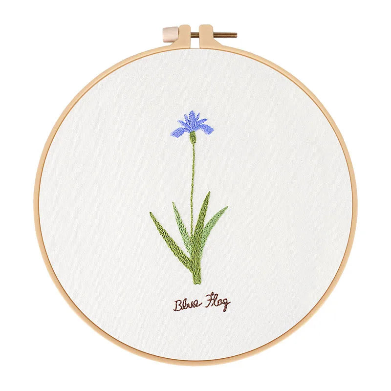Embroidery Kit - Garden Flowers
