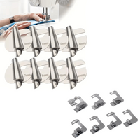 Wide Rolled Hem Presser Foot Set